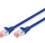 Digitus Patch-Kabel RJ-45 (M) zu RJ-45 (M) 5m Kupfer S/FTP Cat 6 blau (DK-1644-050/B)