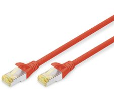 Digitus Patch-Kabel RJ-45 (M) zu RJ-45 (M) 1m Kupfer S/FTP Cat 6a rot (DK-1644-A-010/R)