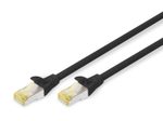 Digitus Patch-Kabel RJ-45 (M) zu RJ-45 (M) 15m Kupfer S/FTP Cat 6a schwarz