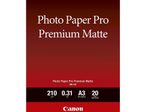 Canon PM-101 Premium-Fotopapier matt A3 297x420mm 210 g/m² - 20 Blatt