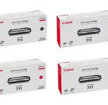 Canon Original Toner 711 4er-Set schwarz, cyan, magenta, gelb (OP1660B002)