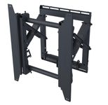 Vogel's PFW 6875 Pop-out-Videowandmodul für 94-165 cm (37-65") drehbar, max. 72 kg, Vesa max. 600 x 400, schwarz
