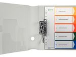 LEITZ Ordnerregister 1291 Überbreite 1-5 farbig 5-teilig - 1 Satz