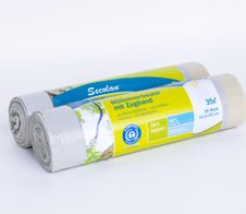 Secolan Müllbeutel 35l - weiß - 20 Stück
