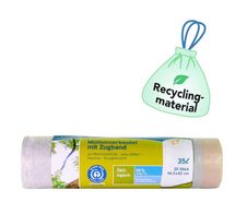 Secolan Müllbeutel 35l - weiß - 20 Stück