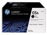 HP Original 05A Toner Doppelpack schwarz 2 x 2.300 Seiten (CE505D)