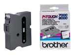 Brother Original P-Touch Farbband schwarz auf weiß (TX-251)