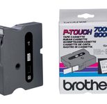 Brother Original P-Touch Farbband schwarz auf weiß (TX-251)