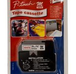 Brother MK222 - Plastikband - Rot auf Weiß - Rolle (0,9 cm x 8 m) - 1 Rolle(n) - für P-Touch PT-55, PT-55P