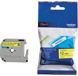 Brother MK631BZ - Nicht-laminiertes Schriftband - Schwarz auf Gelb - Rolle (0,9 cm x 8 m) - 1 Rolle(n) - für P-Touch PT-
