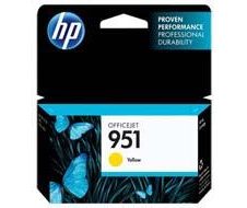HP Original 951 Druckerpatrone - gelb (CN052AE)