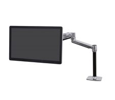 Ergotron LX Sitz-, Steh-, Tischmontage-LCD-Arm für einen Monitor bis 106,68 cm 42 Zoll Aluminium