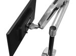 Ergotron LX HD Sitz-, Steh-, Tischmontage-LCD-Arm für einen Monitor bis 106,68 cm 42 Zoll Aluminium