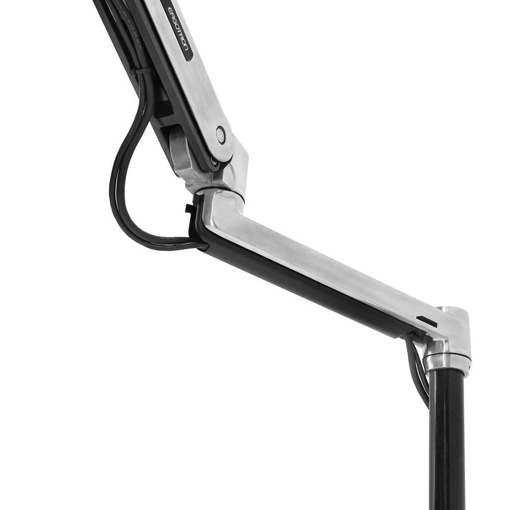 Ergotron LX HD Sitz-, Steh-, Tischmontage-LCD-Arm für einen Monitor bis 106,68 cm 42 Zoll Aluminium