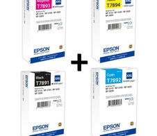 Epson Original 79XXL Druckerpatronen 4er-Pack - schwarz, cyan, magenta, gelb - 4.000 Seiten