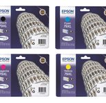 Epson Original 79XL Druckerpatronen 4er-Set schwarz, cyan, magenta, gelb (OPC13T79014010)