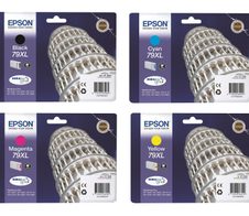 Epson Original 79XL Druckerpatronen 4er-Set schwarz, cyan, magenta, gelb (OPC13T79014010)