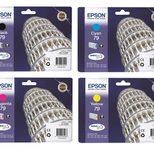 Epson Original 79 Druckerpatronen 4er-Set schwarz, cyan, magenta, gelb (OPC13T79114010)