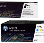 HP Original 312A Toner 4er Set schwarz, cyan, magenta, gelb