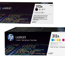 HP Original 312A Toner 4er Set schwarz, cyan, magenta, gelb