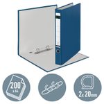 LEITZ Ringbuch 1014 2-Ringe 3,5 cm DIN A4 - blau
