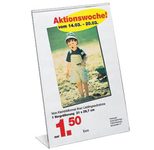 sigel Tischaufsteller DIN A4 - klar