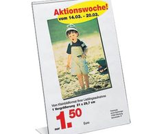 sigel Tischaufsteller DIN A4 - klar