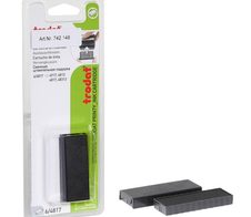 trodat Ersatzstempelkissen 6/4817 schwarz 5,6 x 1,9 cm - 2 Stück