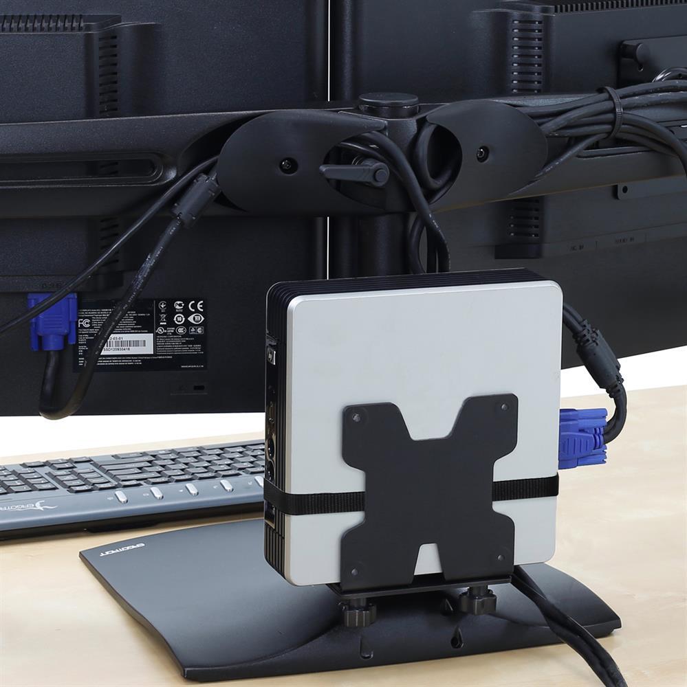 Ergotron Thin Client Halterung für Thin Client oder kleinen Computer schwarz