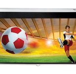 Optoma DS-3084PWC Manuelle Pull Down Leinwand Wand-/Deckenmontage, 4:3, (84") 213 cm