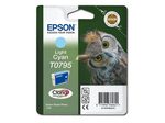 Epson Original T0795 Druckerpatrone cyan hell 560 Seiten 11ml (C13T07954010)