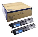 Brother Original TN900C Toner Doppelpack cyan 2x 6.000 Seiten (TN-900CTWIN)