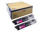 Brother Original TN900M Toner Doppelpack magenta 2x 6.000 Seiten (TN-900MTWIN)