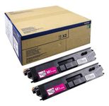 Brother Original TN900M Toner Doppelpack magenta 2x 6.000 Seiten (TN-900MTWIN)