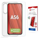 DISPLEX Panzerglas + Schutzhülle für Samsung Galaxy A56