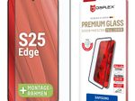 DISPLEX Premium Panzerglas (Full Cover, 10H) für Samsung Galaxy S25 Edge