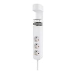 Neomounts DS22-840WH6 Tischsteckdose (1,4m) mit Klemme, USB-C + USB-A,  Schnellladung, weiß