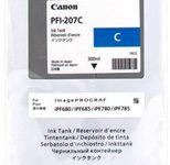 Canon Original PFI-207C Druckerpatrone - cyan 300ml