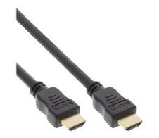 InLine High Speed Premium - HDMI mit Ethernetkabel - HDMI (M) bis HDMI (M) - 2 m - Dreifachisolierung - Schwarz