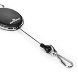 DURABLE Ausweishalter Jojo Style mit Federhaken - schwarz