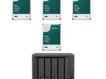 Synology DiskStation DS425+ 16 TB 4 Einschübe NAS-Server Leergehäuse + 4x Synology Plus 3.5" SATA 6Gb/s Festplatte 4TB