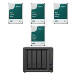 Synology DiskStation DS425+ 24 TB 4 Einschübe NAS-Server Leergehäuse + 4x Synology Plus 3.5" SATA HDD Festplatte 6TB