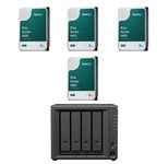 Synology DiskStation DS425+ 32 TB 4 Einschübe NAS-Server Leergehäuse + 4x Synology Plus 3.5" SATA 6Gb/s Festplatte 8 TB