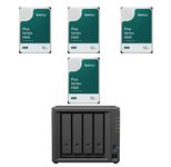 Synology DiskStation DS425+ 48 TB 4 Einschübe NAS-Server Leergehäuse + 4x Synology Plus 3.5" SATA 6Gb/s Festplatte 12 TB