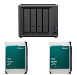 Synology DS425+ DiskStation + 32 TB 2x Synology Plus 3.5" SATA 6Gb/s Festplatte 16 TB