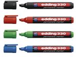 edding 330 Permanentmarker farbsortiert 1,0 - 5,0 mm - 4 Stück