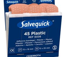 Salvequick® Pflaster Plastic - 45 Stück