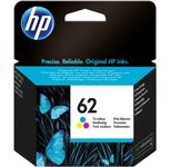 HP Original 62 Druckerpatrone - cyan, magenta, gelb (C2P06AE)