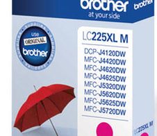 Brother Original LC-225XLM Druckerpatrone magenta 1.200 Seiten (LC225XLM)