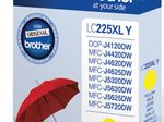 Brother Original LC-225XLY Druckerpatrone gelb 1.200 Seiten (LC225XLY)